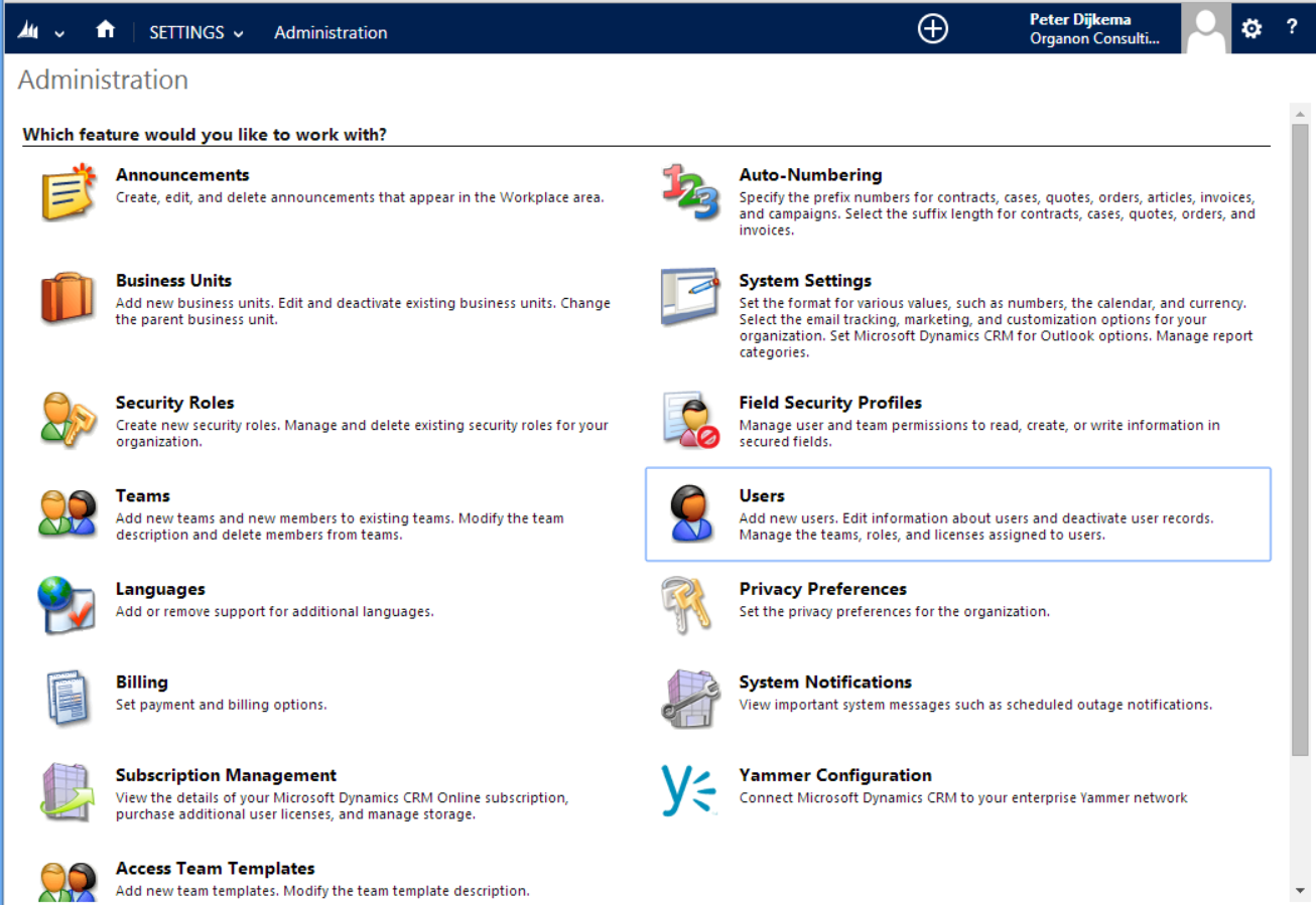 How To Create Users And Assign Security Roles In Dynamics Crm Online Organon Blog 8481